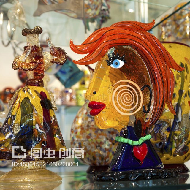 穆拉诺玻璃艺术品Murano glass artworks